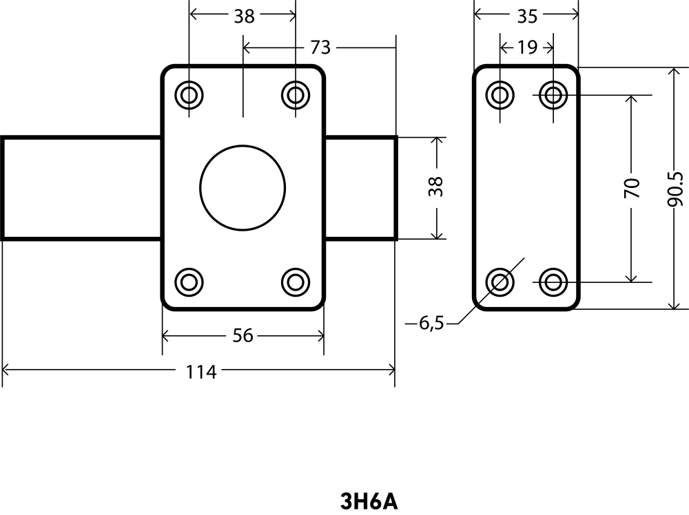 Картинка Замок накладной АЛЛЮР ЗН6А в Кемерово Замок накладной АЛЛЮР ЗН6А в Кемерово